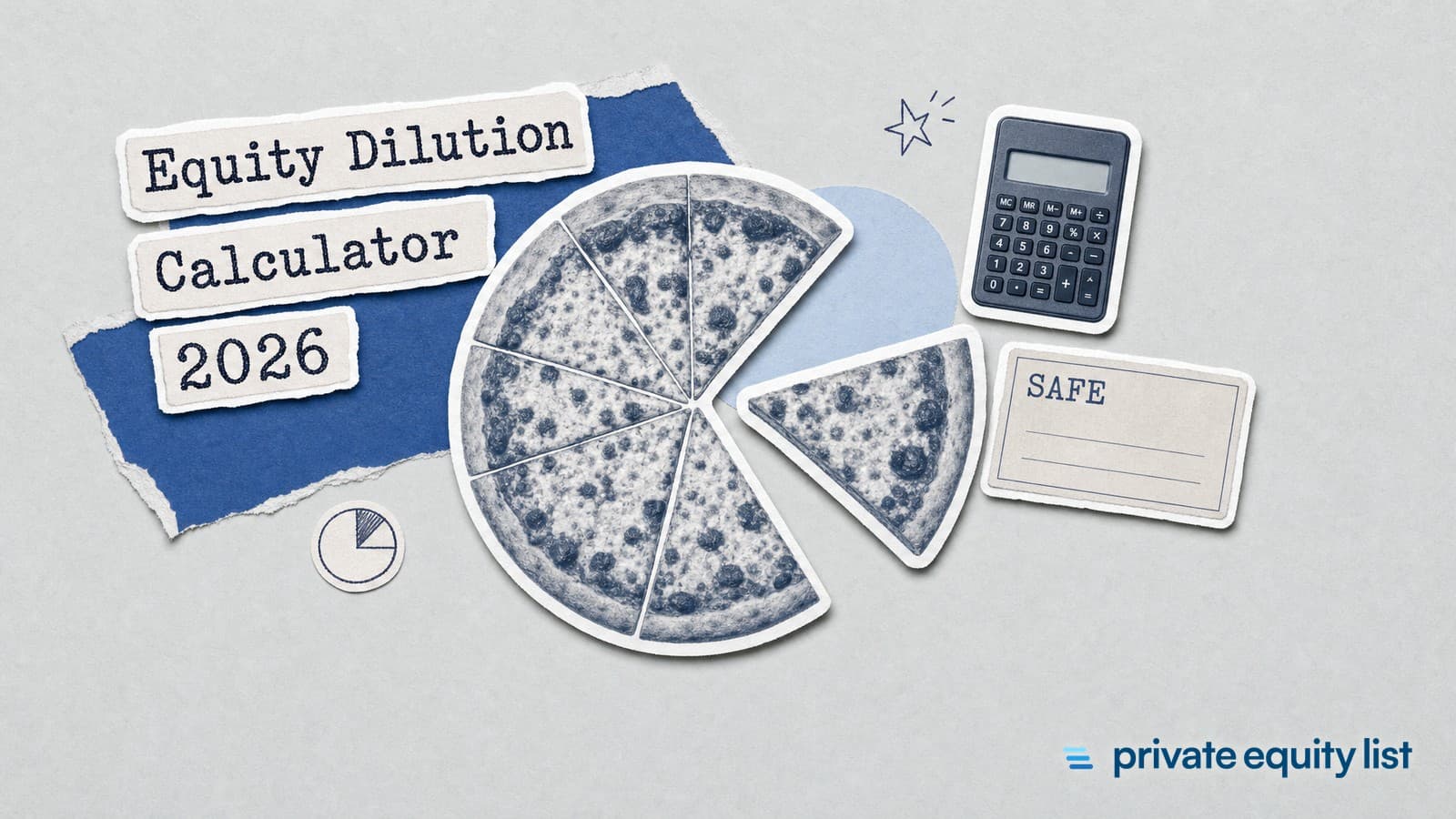 Equity Dilution Calculator for Startups: Seed, Series A, Option Pool and SAFEs