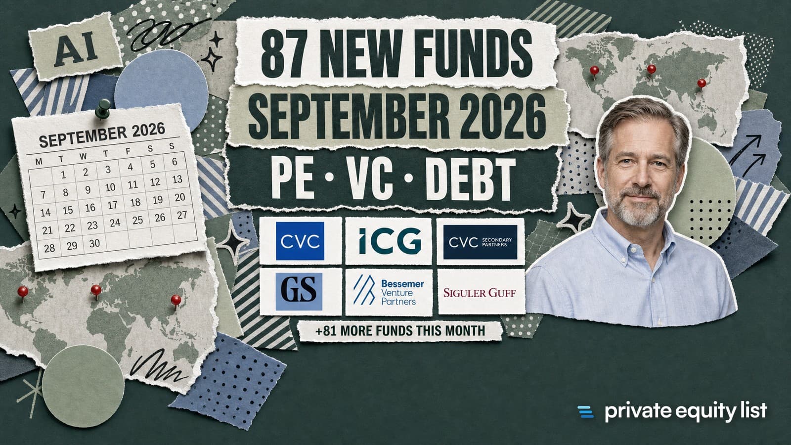 New PE and VC Funds in September 2026